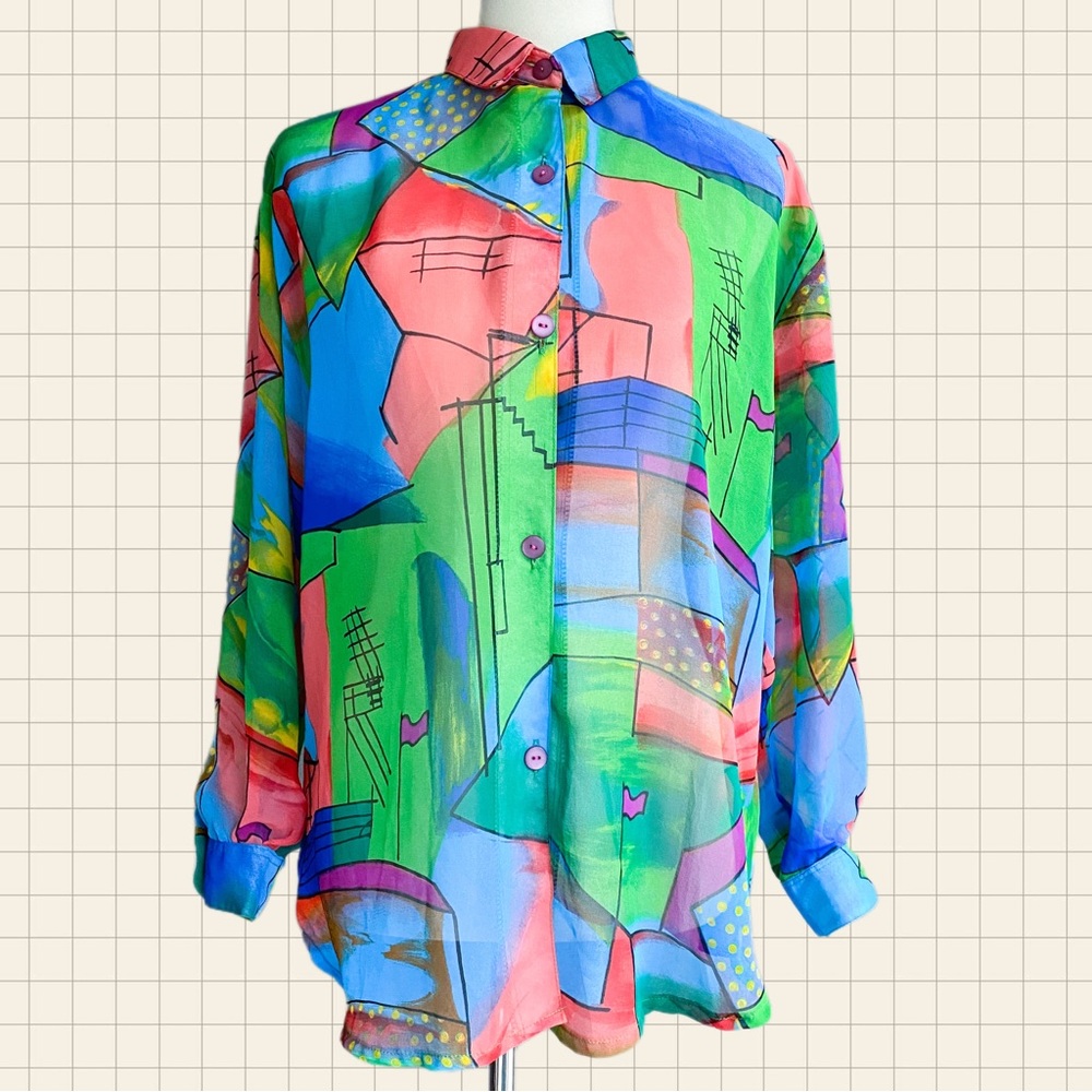 Chloé Vintage Chiffon Blouse